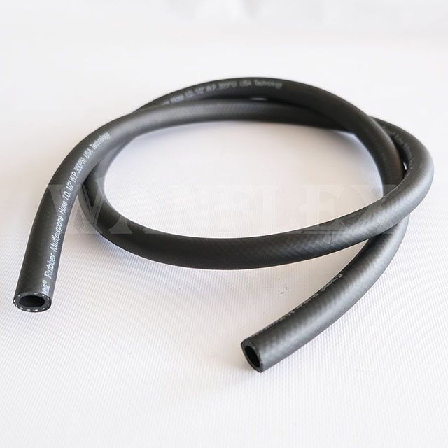 Multi purpose rubber hose for air, water, oil, fuel 1/4